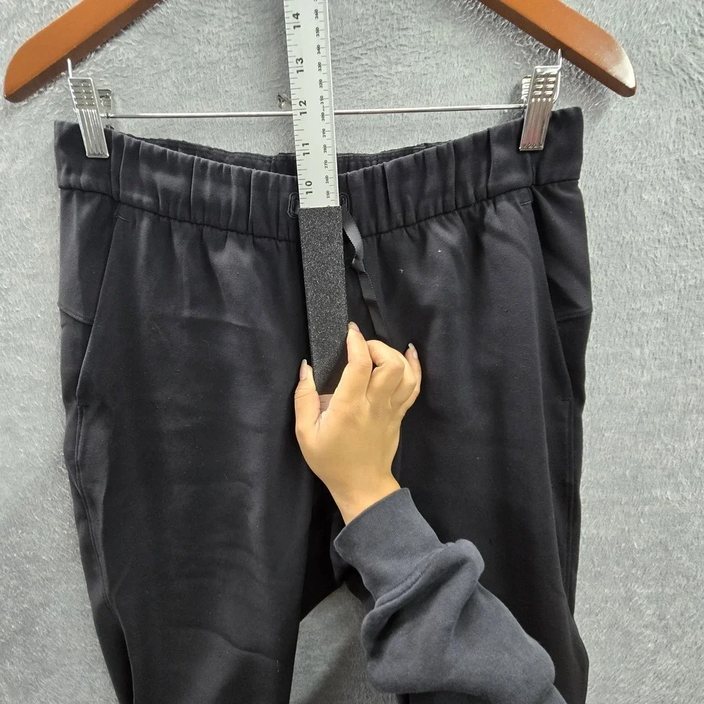 Lululemon Women Activewear Pants 6 Black On The Fly Jogger 25